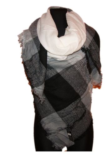 Chusta 145*145 krata, ciepła na Arena.pl