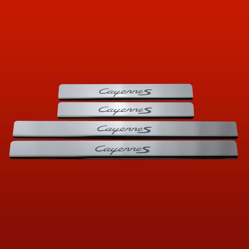 Listwa progowa PORSCHE CAYENNE 955 CAYENNE S Stal nierdzewna 304 połysk 4sz na Arena.pl