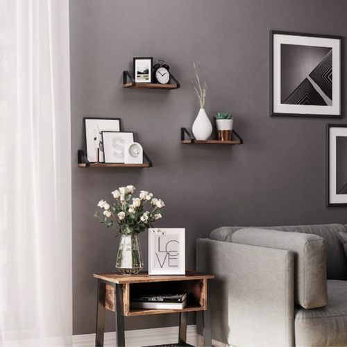 Zestaw półek ściennych wiszących rustic loft styl industrialny 3 na Arena.pl