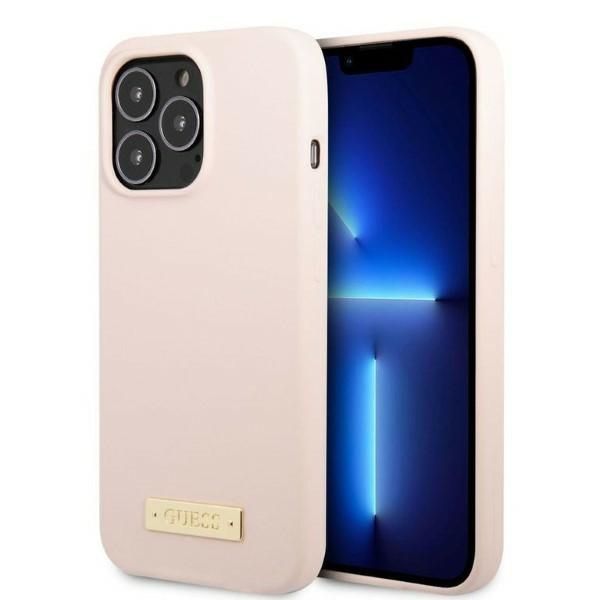 Etui Guess do iPhone 13 Pro Max, Różowy, MagSafe zdjęcie 1