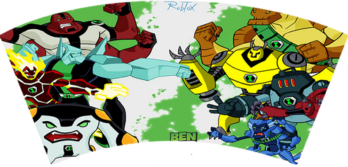 Kubek Latte Ben 10 na Arena.pl