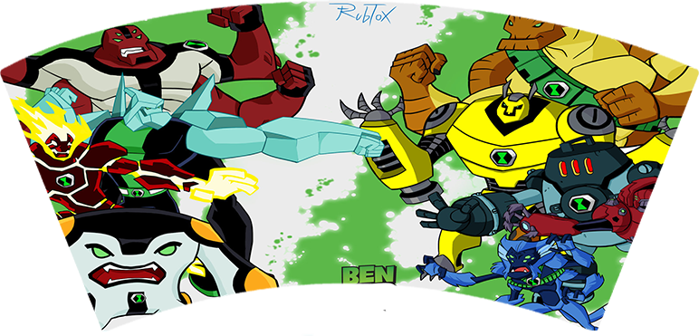 Kubek Latte Ben 10 zdjęcie 2