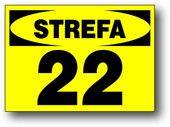 SZW-6 ZNAK TABLICA - 22 STREFA ZAGROŻENIA WYBUCHEM