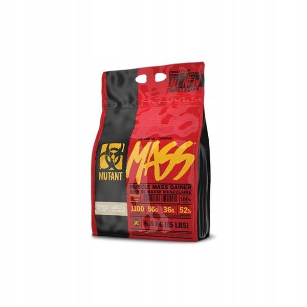 PVL MUTANT MASS 6800G GAINER SUPER MASA BIAŁKO zdjęcie 1