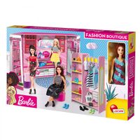 Lalka Barbie Modny Butik- sklep z ubraniami + Akcesoria Lisciani 50 cm