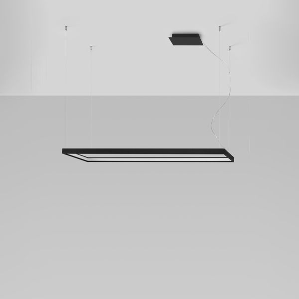 Żyrandol TUULA L czarny LED 3000K zdjęcie 2