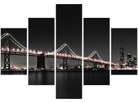 OBRAZ PANORAMA MOSTU SAN FRANCISCO