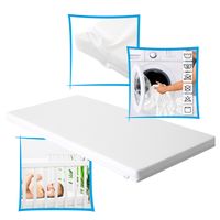 Materac do łóżeczek dziecięcych STANDARD KIDS 140x70 cm biały