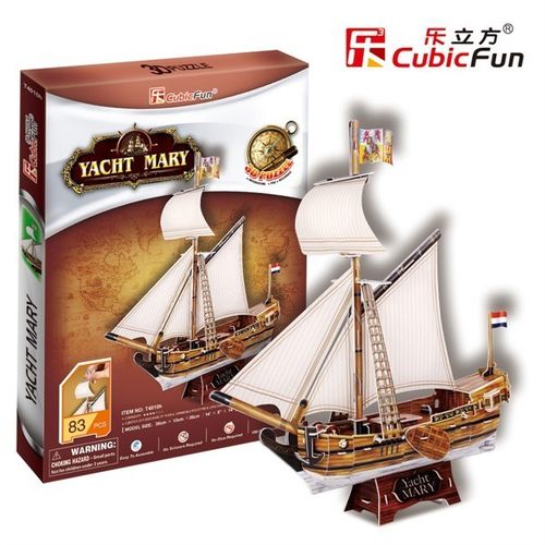 Cubicfun Puzzle 3D Jacht Mary na Arena.pl