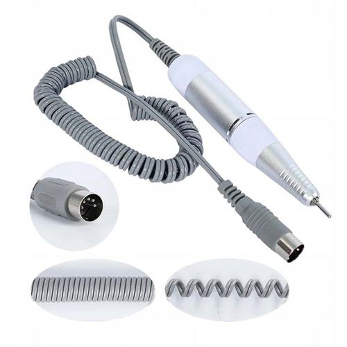 Rączka Prostnica Do Frezarki biało-srebrna Lekka i Cicha 5pin na Arena.pl