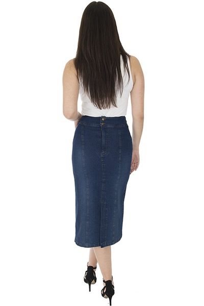 SPÓDNICA JEANS MAXI (38-58) KOLORY r.46 zdjęcie 6