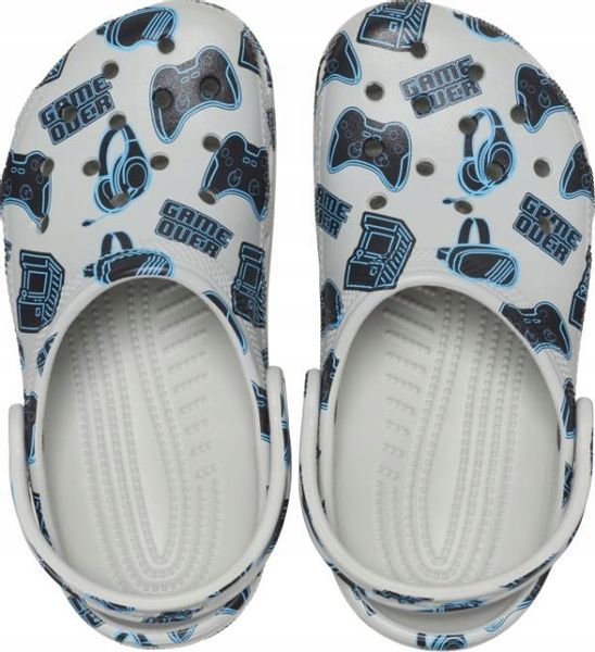 Dziecięce Chodaki Crocs Classic Game Over 25-26 zdjęcie 6