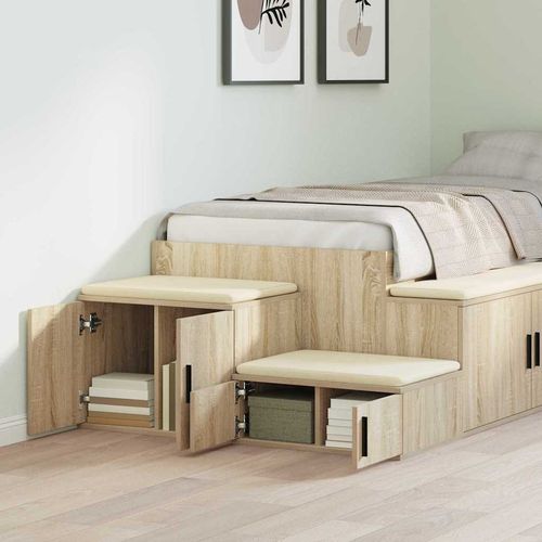 Szafka do przechowywania dąb sonoma 118 x 41 x 40 cm na Arena.pl