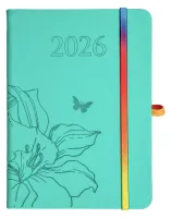 Hip Hop Kalendarz B6 Tygodniowy Miętowy 2026