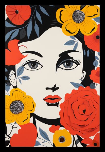 Plakat 20x30cm Kwiatowa Aura zdjęcie 2