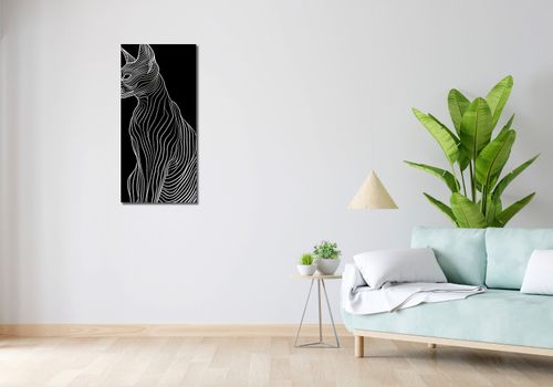 Obraz 40x90cm Minimalny Kontur na Arena.pl