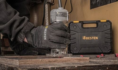 Frezarka górnowrzecionowa 800W do drewna pionowa ręczna do krawędzi na Arena.pl