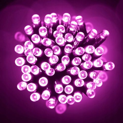 światełka lampki wewnętrzne/zewnętrzne 200 led różowe lamp02r na Arena.pl