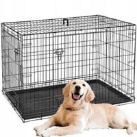 KLATKA DLA PSA ZWIERZĄT METALOWA KENNELOWA KOJEC TRANSPORTER XXL