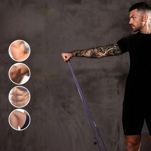 ZESTAW 4 GUM OPOROWYCH DO TRENINGU PODCIĄGANIA TAŚMY OPOROWE DO ROZCIĄGANIA na Arena.pl