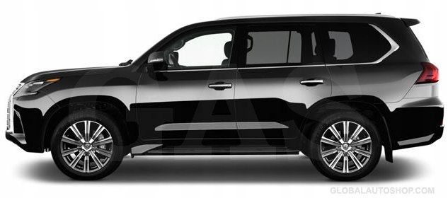 LEXUS LX (LX450 / LX470/ LX570) - Listwy CHROM na drzwi boczne chromowane zdjęcie 1