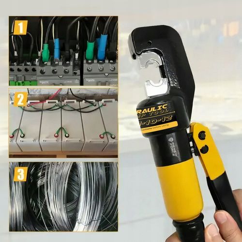 ZACISKARKA HYDRAULICZNA DO TULEJEK KABLOWYCH MATRYCE 4-70MM ZESTAW XL na Arena.pl