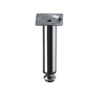 Noga meblowa KLOMB 10x3cm regulowana chrom fra