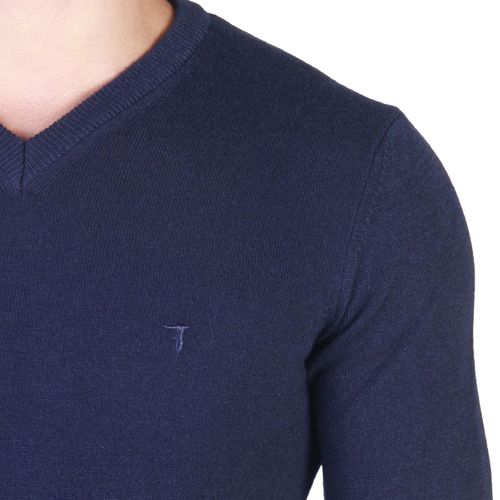 Trussardi sweter męski niebieski XL na Arena.pl