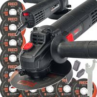 Szlifierka KĄTOWA Diax Kątówka SIECIOWA 125MM 10x TARCZA 1300W