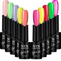 10x Lakier Hybrydowy NTN 5g Pastele Brokaty Drobinki Wybór Kolorów