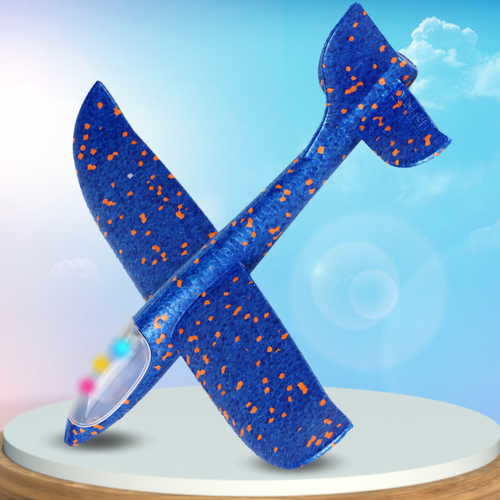 samolot z wyrzutnią szybowiec styropian rzutka zabawka pistolet led na Arena.pl