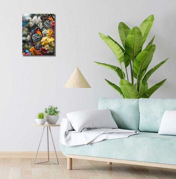 Obraz 30x40cm Motyle Na Łące zdjęcie 2