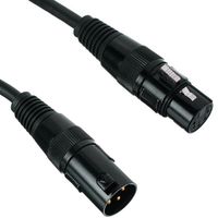 Kabel przejściówka DMX do świateł oświetlenia XLR 3-pin XLR 5-pin pro snake