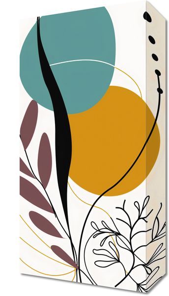 Obraz 20x40cm Akwarelowe Przebudzenie zdjęcie 1