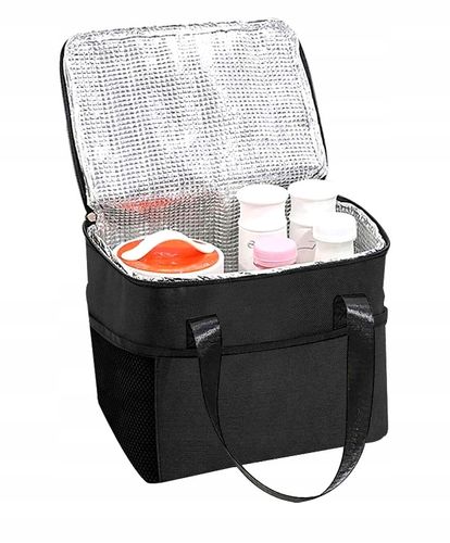 Torba Termiczna Duża Lunch Box Śniadanie Jedzenie na Arena.pl