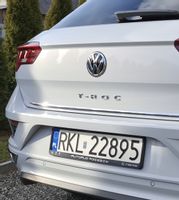 VW Volkswagen T-ROC - Listwa CHROM Klapa Bagażnik