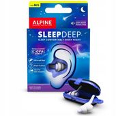 Zatyczki stopery do uszu ochronniki słuchu do spania Alpine SleepDeep