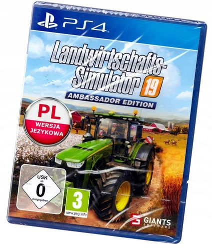 FARMING SIMULATOR 19 Ambassador Edition PS4 NOWA Pudełkowa PO POLSKU na Arena.pl