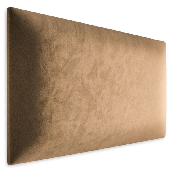 PANELE TAPICEROWANE ŚCIENNE BEŻOWE WEZGŁOWIE 3D 40cm x 30cm zdjęcie 1