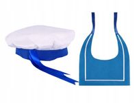 ZESTAW MARYNARZ KOŁNIERZYK CZAPKA KAPITANA 2el