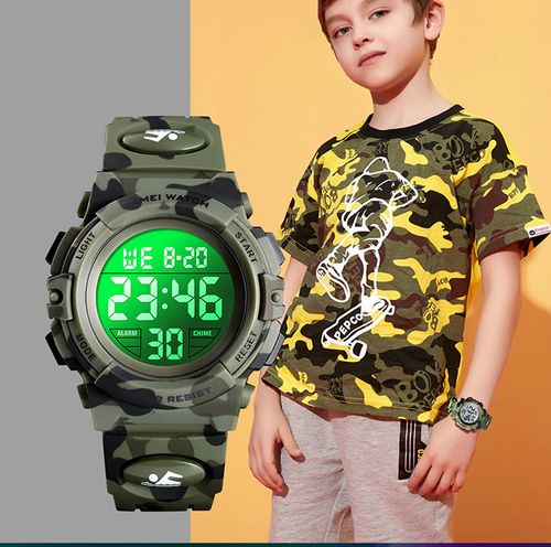 Zegarek dziecięcy SKMEI elektroniczny podświetlenie wiele funkcji na Arena.pl