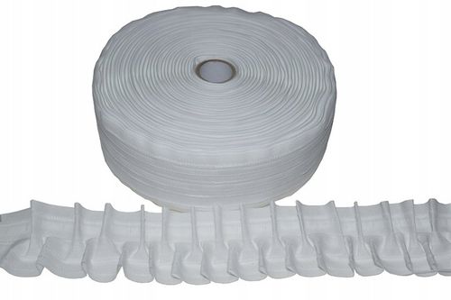 TAŚMA marszcząca 6cm bawełniana wałek 50m bawełna na Arena.pl