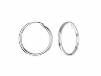 Kolczyki Srebrne Koła Małe Kółka 1,2 cm dla Dziewczynki Dziecka Srebro 925