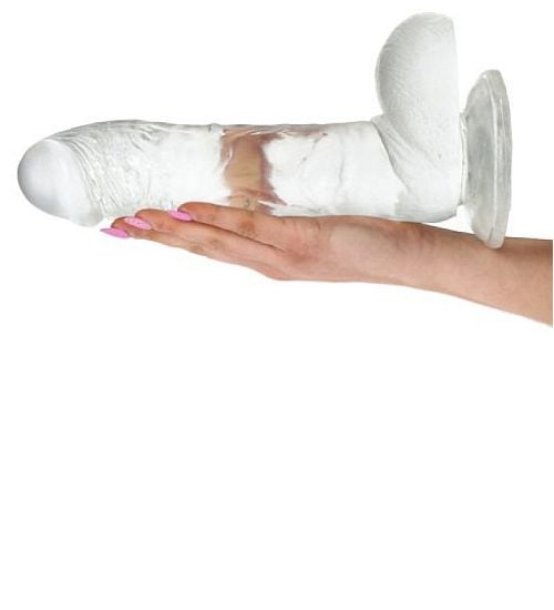 Potężne żelowe dildo zdjęcie 3