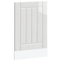 Panel do zmywarki, Lucca, biały, materiał drewnopochodny