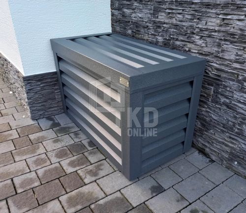 Osłona klimatyzatora - pompy ciepła 70x40x60 cm antracyt TKD159 na Arena.pl