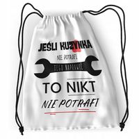 Plecak Dla Kuzynki Sportowy Szkolny Worek Torba Z Nadrukiem Ze Zdjęciem