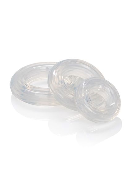 Premium Silicone Ring Set Transparent zdjęcie 6
