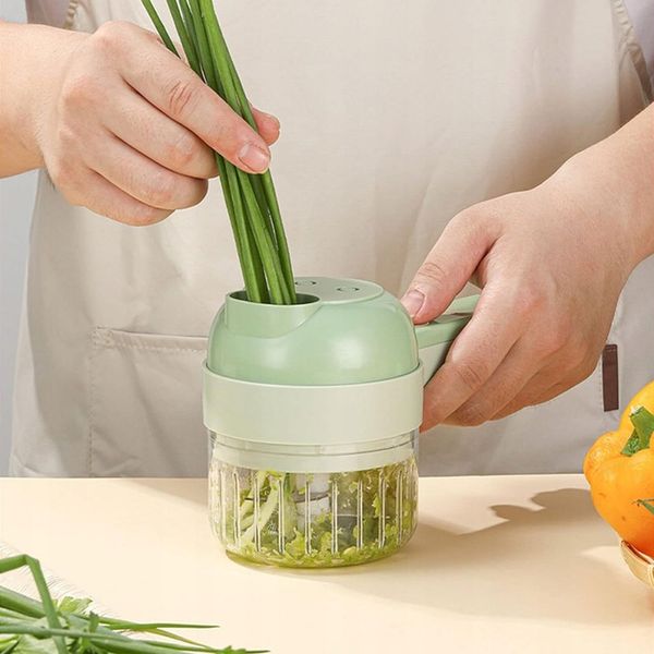 ELEKTRYCZNA SZATKOWNICA DO WARZYW SIEKACZ OWOCÓW ROZDRABNIACZ ELEKTRYCZNY zdjęcie 14