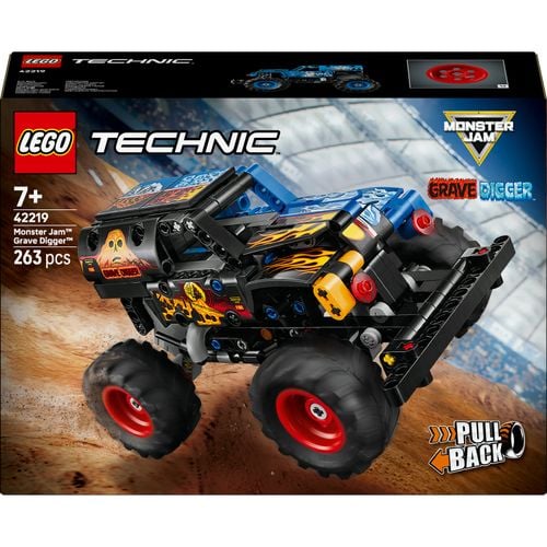 LEGO(R) TECHNIC 42219 Monster Jam Grave Digger Ogień na Arena.pl